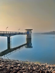 Obraz premium pier in the evening