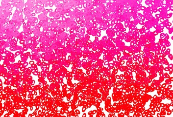 Light Purple, Pink vector layout with circle shapes.