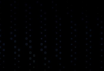 Dark BLUE vector layout with rectangles, squares.