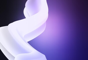 Dark Purple vector blurred shine abstract texture.