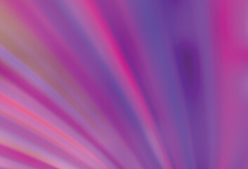 Fototapeta premium Light Pink vector glossy abstract backdrop.