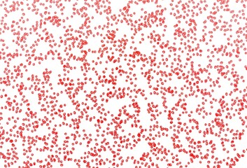 Light Red vector cover with spots.