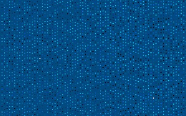 Dark BLUE vector backdrop with dots. Beautiful colored illustration with blurred circles in nature style. Pattern for beautiful websites.