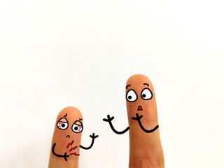 Finger art