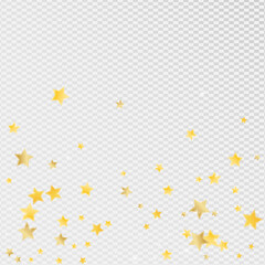 Yellow Graphic Stars Vector Transparent 