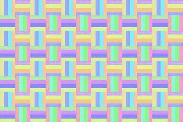 seamless pattern background of colorful shape