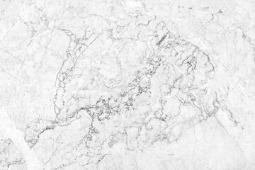 Fototapeta premium white marble natural pattern for background, abstract natural marble black and white