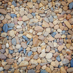 Gravel texture onthe ground nature abstract background