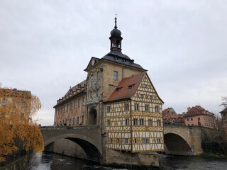 Fototapeta premium Bamberg, Germany - Dec 2019