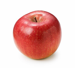 An apple on a white background