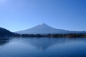 快晴富士山