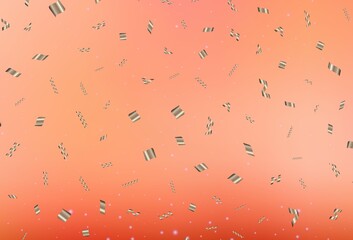 Light Red vector background in Xmas style.