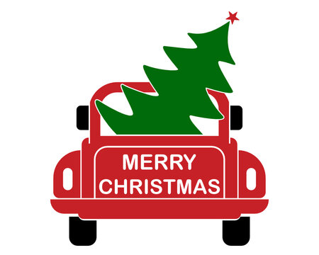 Download 11 615 Best Christmas Truck Images Stock Photos Vectors Adobe Stock