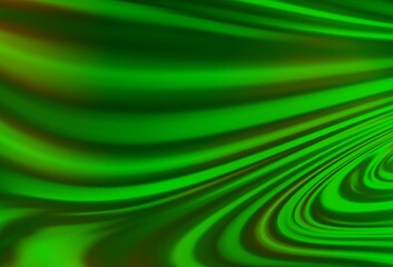 Light Green vector template with bubble shapes.