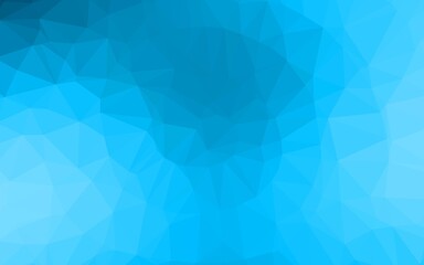 Fototapeta na wymiar Light BLUE vector abstract polygonal cover. A completely new color illustration in a vague style. Polygonal design for your web site.