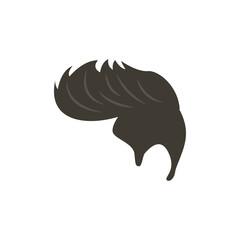 Hairstyle icon design template vector isolated illustration