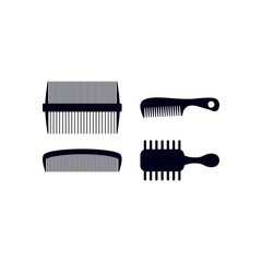 Comb icon design template vector isolated illustration