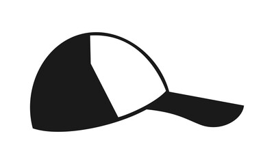 Baseball hat illustration vector design