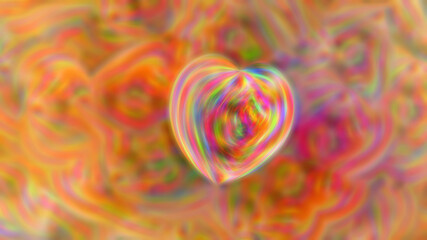 Abstract glowing multicolored background.