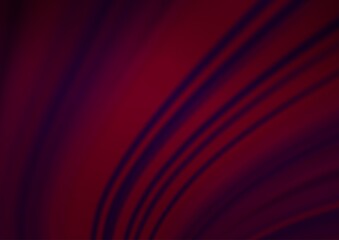 Dark Purple vector blurred bright pattern.