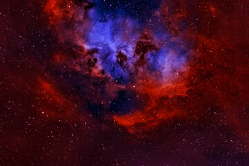 Fototapeta na wymiar Beautiful colored galaxy in deep space. Elements of this image were furnished by NASA.