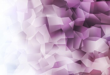 Light Purple vector abstract polygonal background.