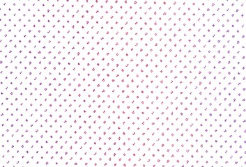 Light Purple, Pink vector backdrop with english symbols.