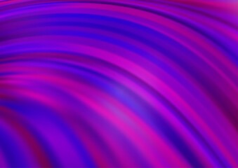 Obraz premium Light Purple vector template with lava shapes.