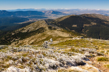 Mountain in the Sierra de Guadarrama National Park