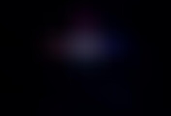 Dark Gray vector abstract blurred background.
