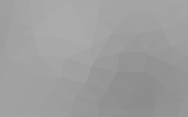 Obraz premium Light Silver, Gray vector polygon abstract backdrop.