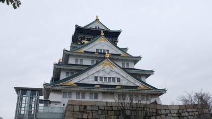 Fototapeta premium Osaka Castle in Japan