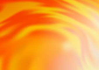 Light Orange vector abstract background.