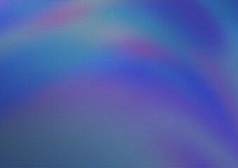 Fototapeta premium Light BLUE vector blurred shine abstract template.