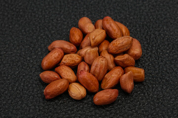 Raw peanut heap - for roast