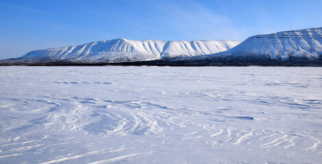 winter mountain landscape