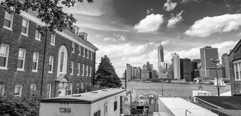 NEW YORK CITY - JUNE 2013: Governors Island on a beautiful day