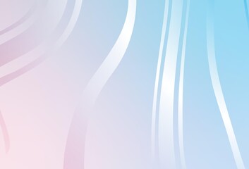 Light Pink, Blue vector blurred pattern.