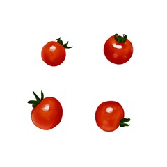 プチトマト　線画なし