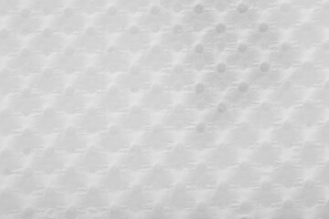 Bubble white paper texture as background.