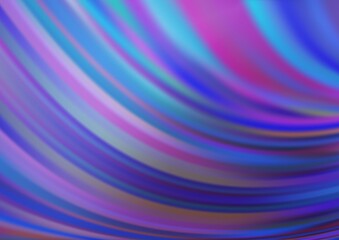 Light Purple vector template with bubble shapes. Colorful abstract illustration with gradient lines. Marble style for your business design.