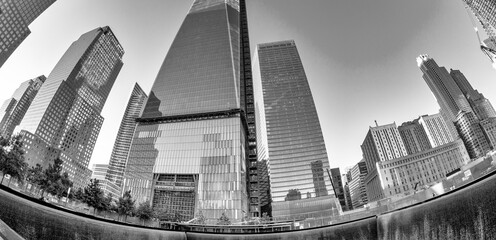 NEW YORK CITY - JUNE 2013: Skyscrapers of lower Manhattan