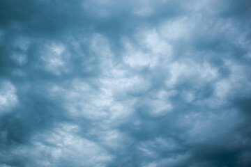 Obraz premium Cloudy sky. Stormy dark sky.