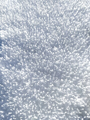 blue snow texture, snow background 
