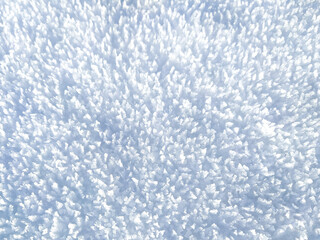 blue snow texture, snow background 