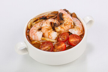 Thai cuisine Tom Yam soup