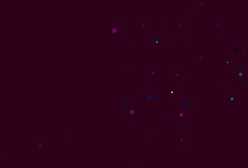 Light Multicolor, Rainbow vector layout with circle shapes.