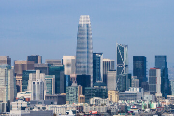 Fototapeta premium San Francisco City Sky Line