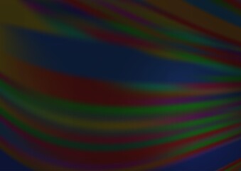 Dark Silver, Gray vector abstract blurred template. A vague abstract illustration with gradient. The background for your creative designs.