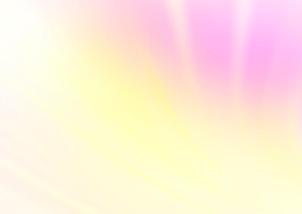 Light Pink, Yellow vector blurred and colored template. Creative illustration in halftone style with gradient. A completely new template for your design.